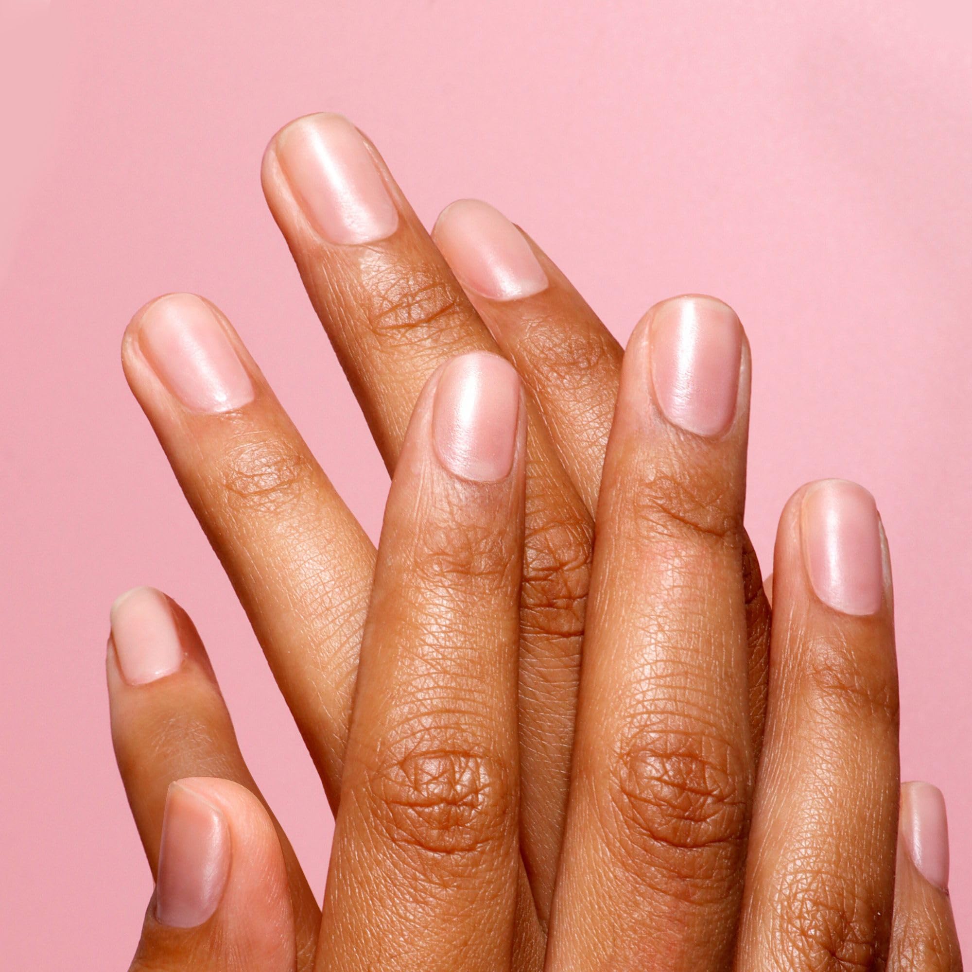 LONDONTOWN kur applied on natural nails delivering smoother, uniform look