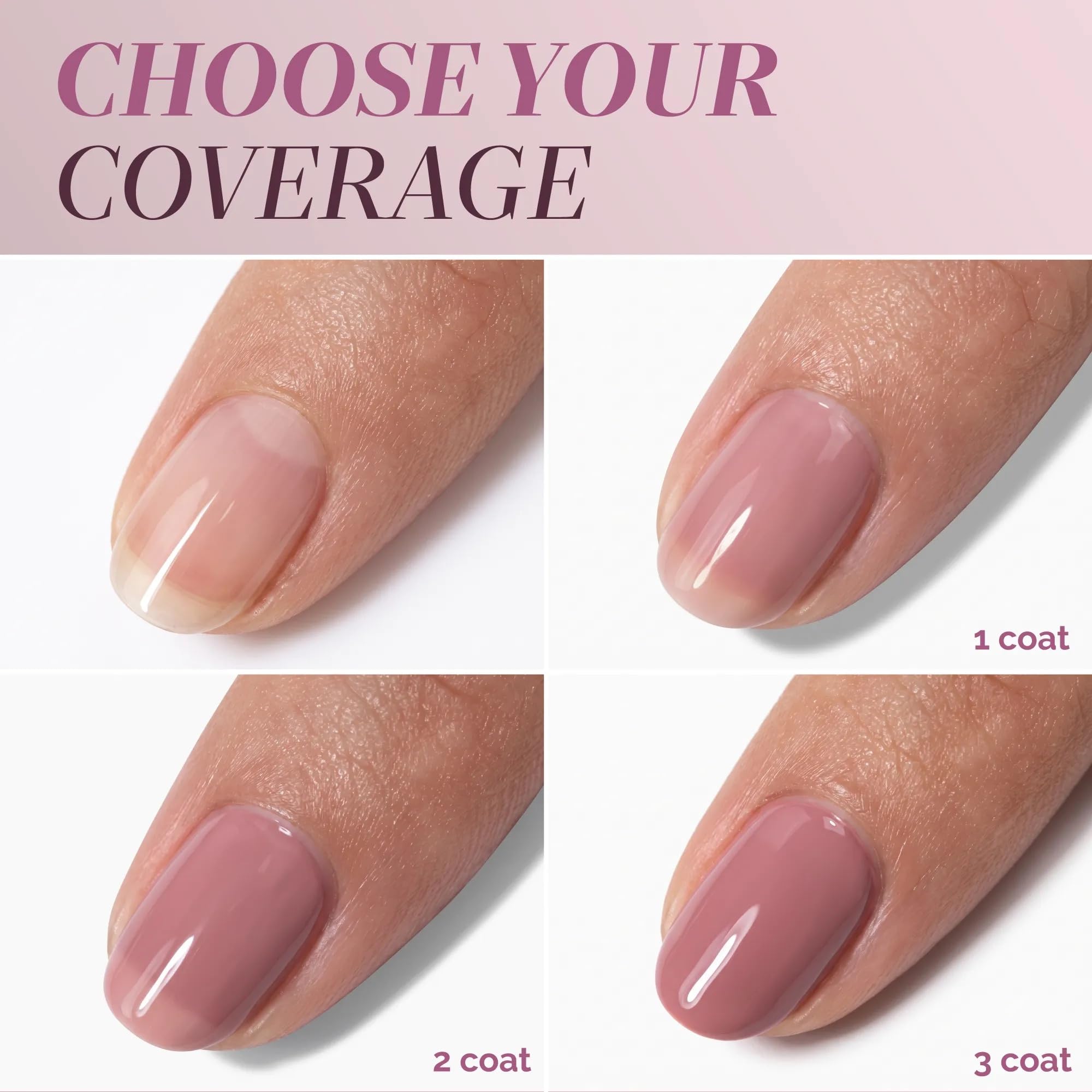 LONDONTOWN polish being applied in a quick 5-minute mani saving time