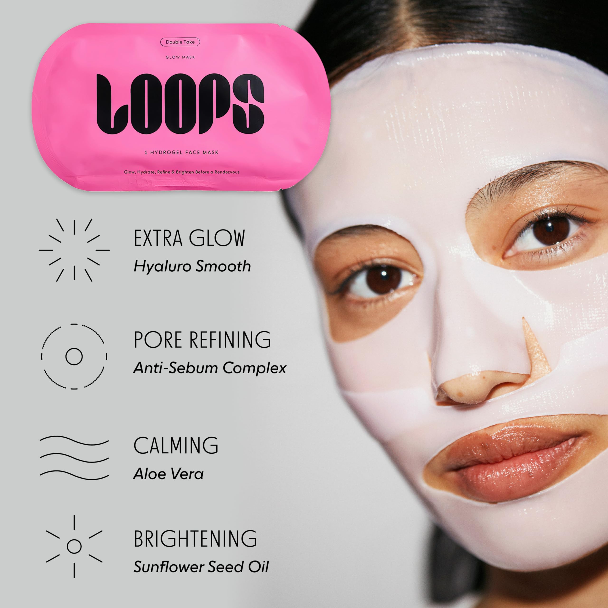 LOOPS kit staged in bathroom routine for quick easy use
