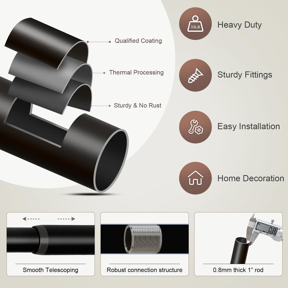 Lootkell rod mounted on covered patio showing weather-resistant aesthetic benefit