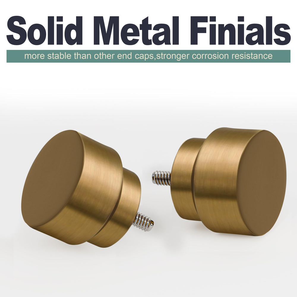Lootkell close-up of solid metal finial highlighting durable decorative detail