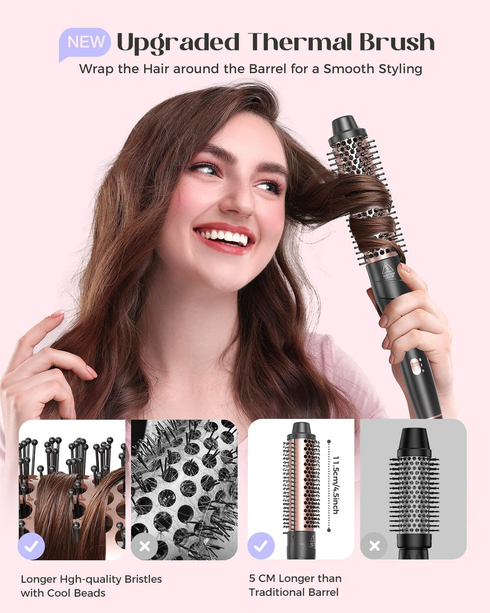 Lopeie accessories layout with glove, clips, ties and comb for safer, organized styling