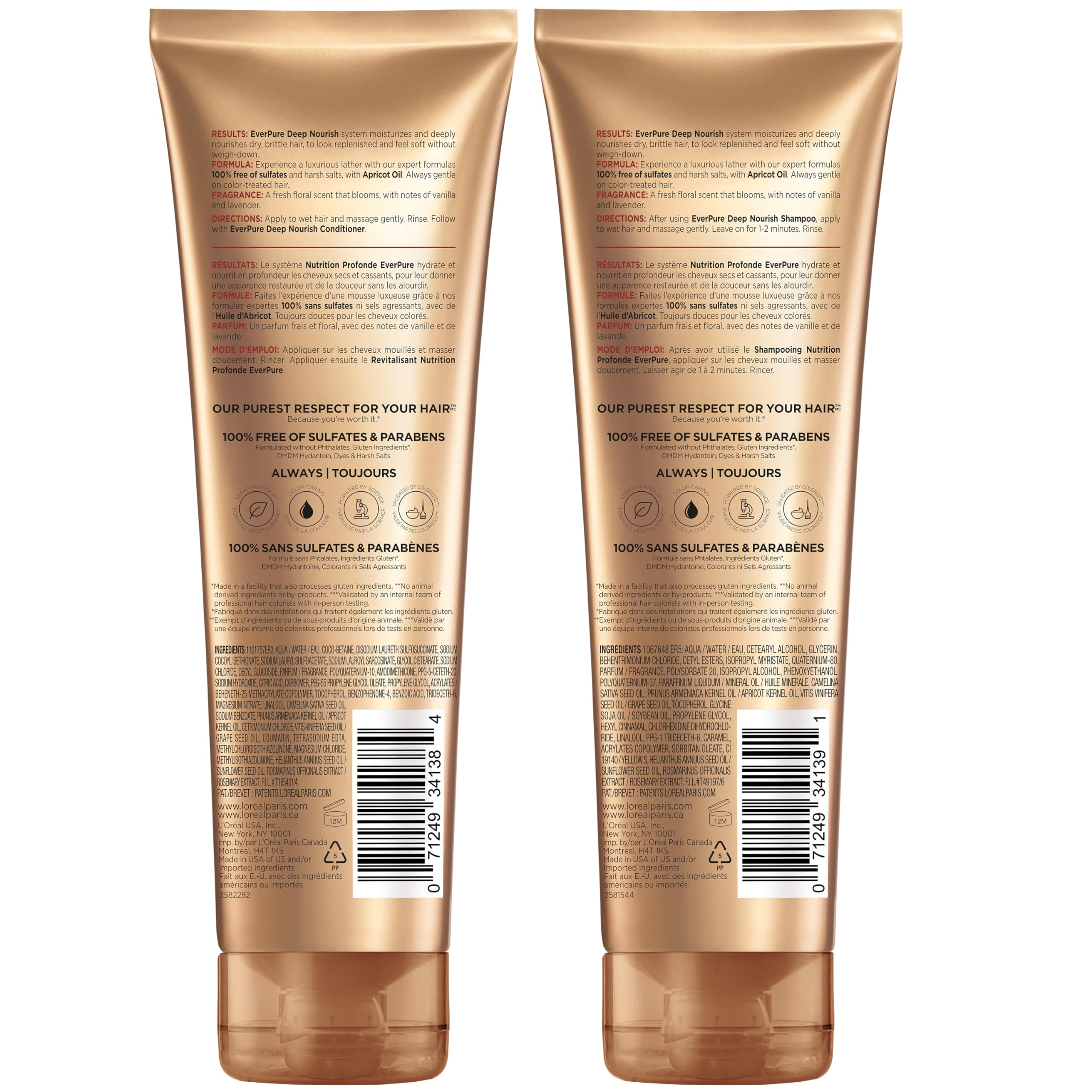 L'Oreal Paris lifestyle bathroom shelf display inspiring daily use