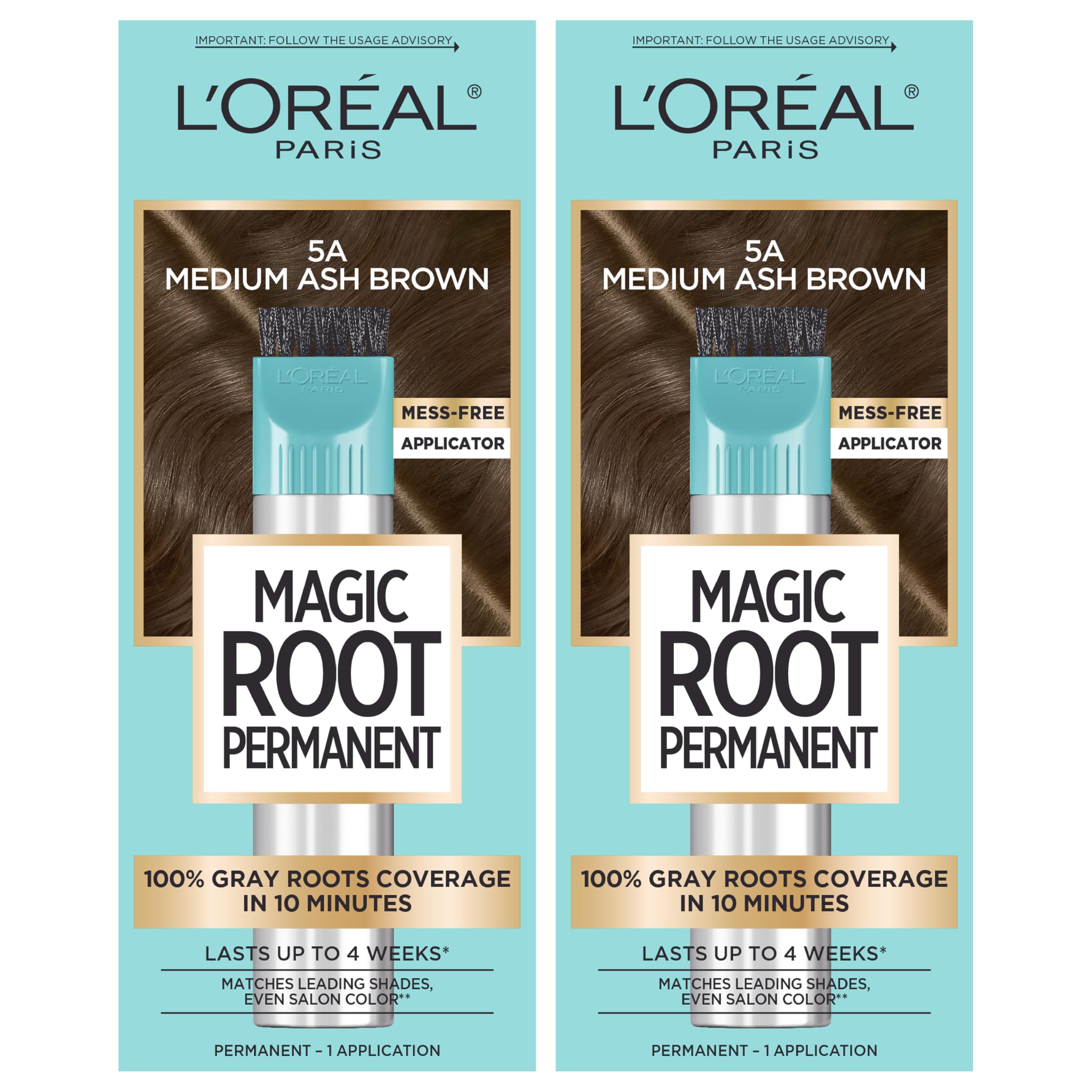 L'Oreal Paris front packaging showing kit and benefits