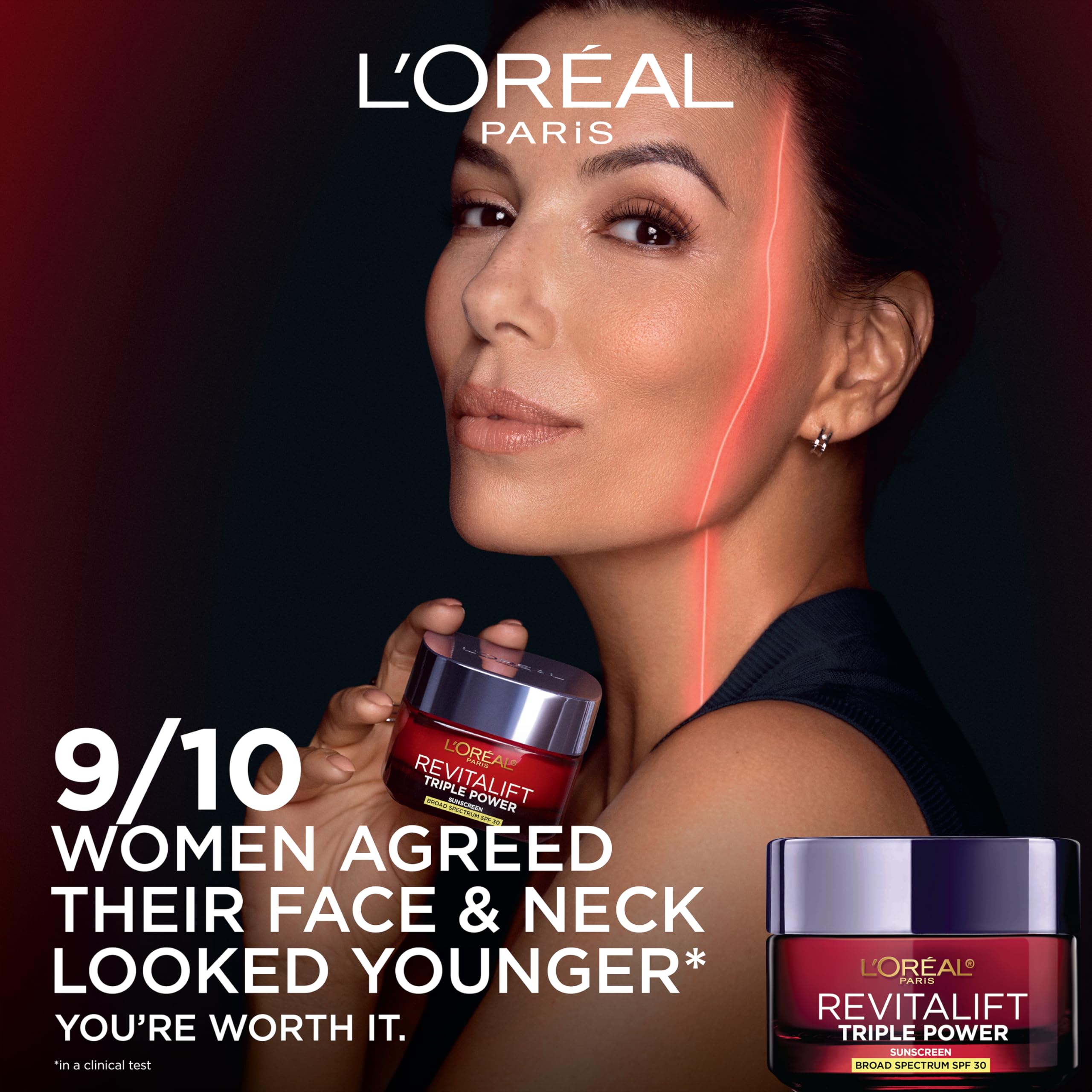 L'Oreal Paris open jar texture highlighting lightweight hydration