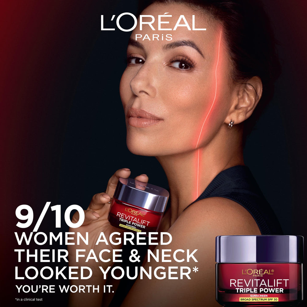 L'Oreal Paris open jar texture highlighting lightweight hydration