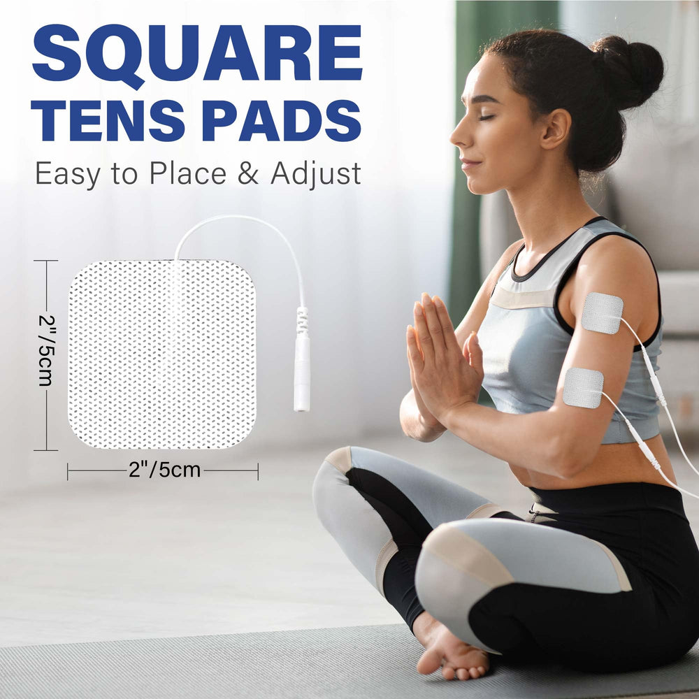 LotFancy pad back view non-woven backing highlighting skin comfort