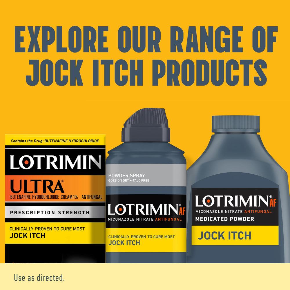 Lotrimin in gym bag ready for post-workout fungal prevention