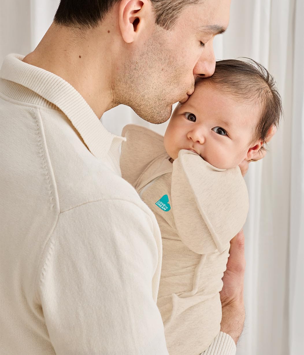 Love to Dream scale comparison with a onesie showing proportions for 8–13 pound babies