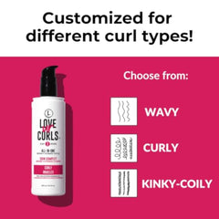 Love Ur Curls shea and moringa ingredients highlighting nourishment