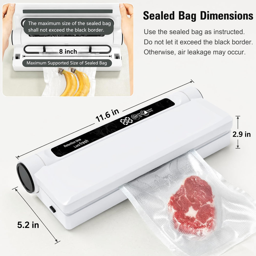 LSA Apparel sealed meal pouches arranged in freezer improving organization and storage
