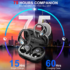 Ltinist earhook close-up illustrating secure fit for active movement