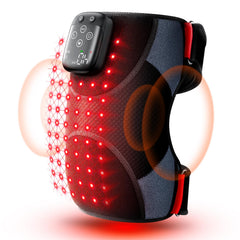 LTW knee massager front view showing wrap design and secure fit