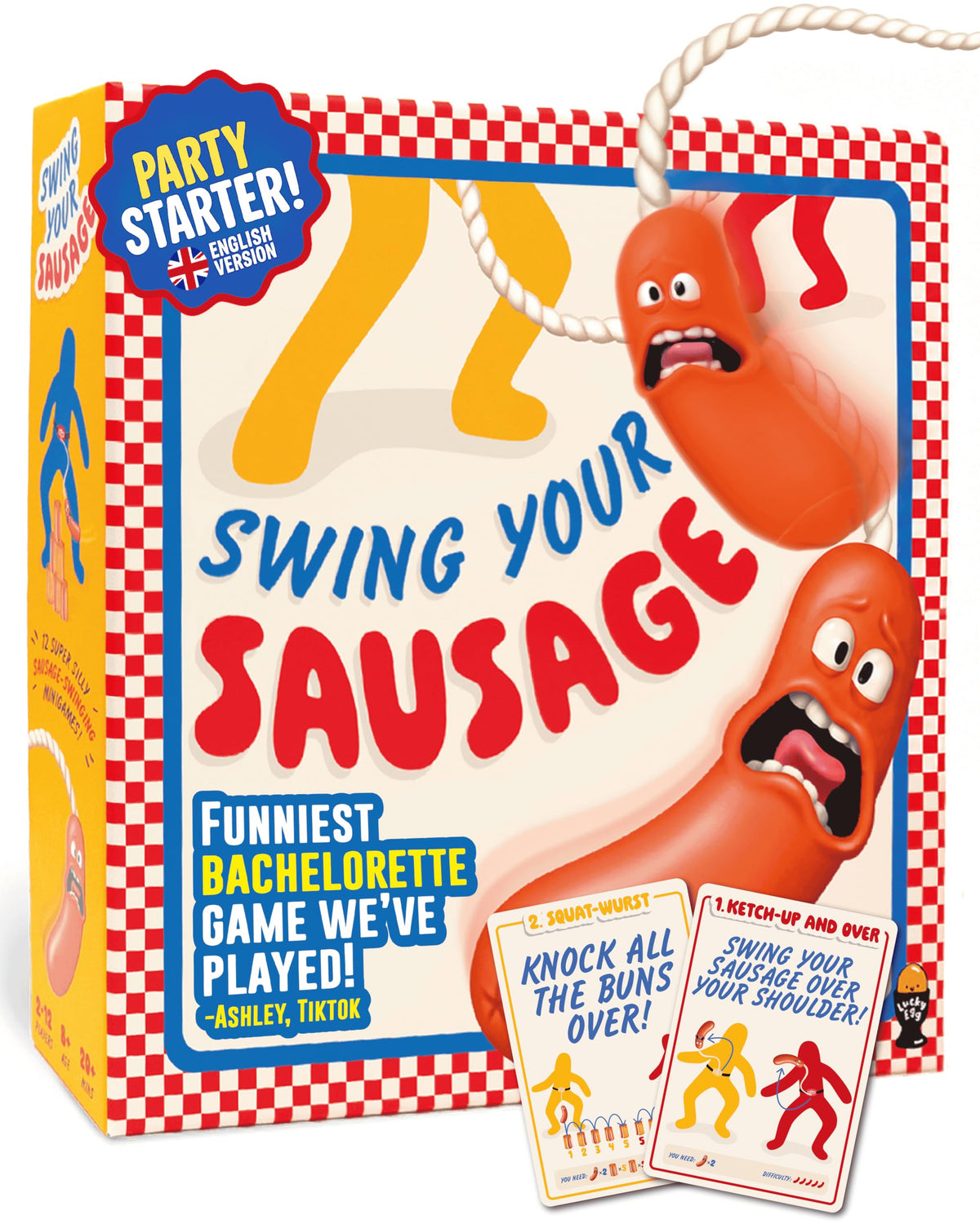 Lucky Egg front packaging showing game title and bold artwork for easy gifting