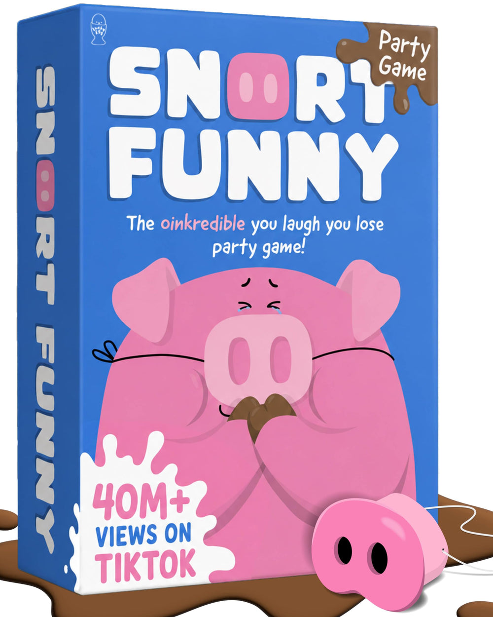 Lucky Egg front packaging showing game title and components for quick setup
