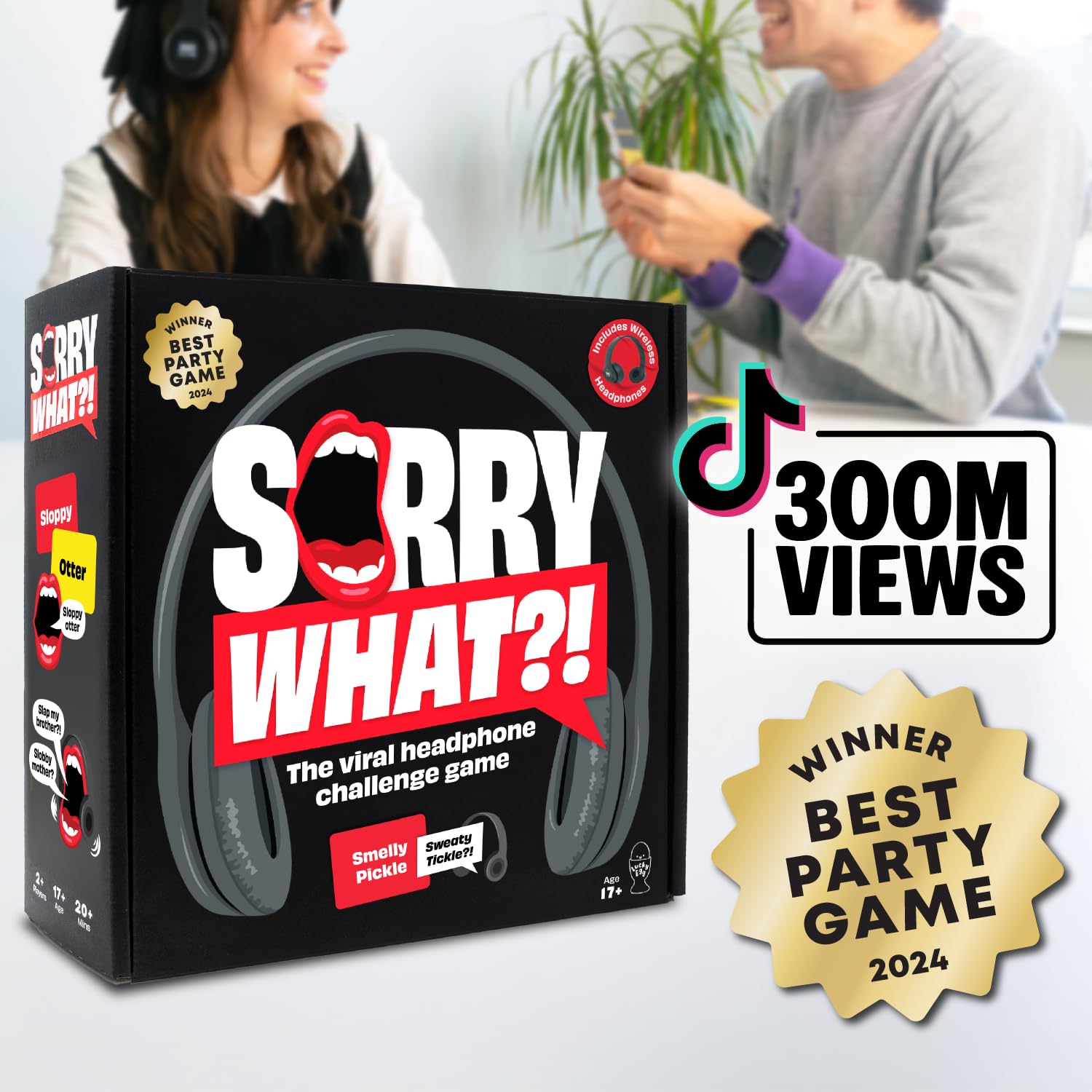Lucky Egg phrase cards fanned display offering varied combos for replayability
