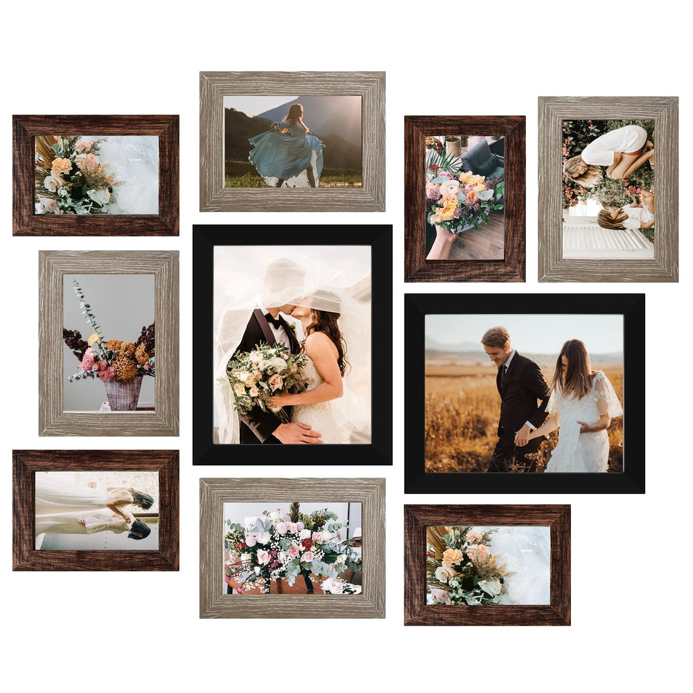 LUCKYLIFE front collection showing all ten frames and mixed finishes for instant styling