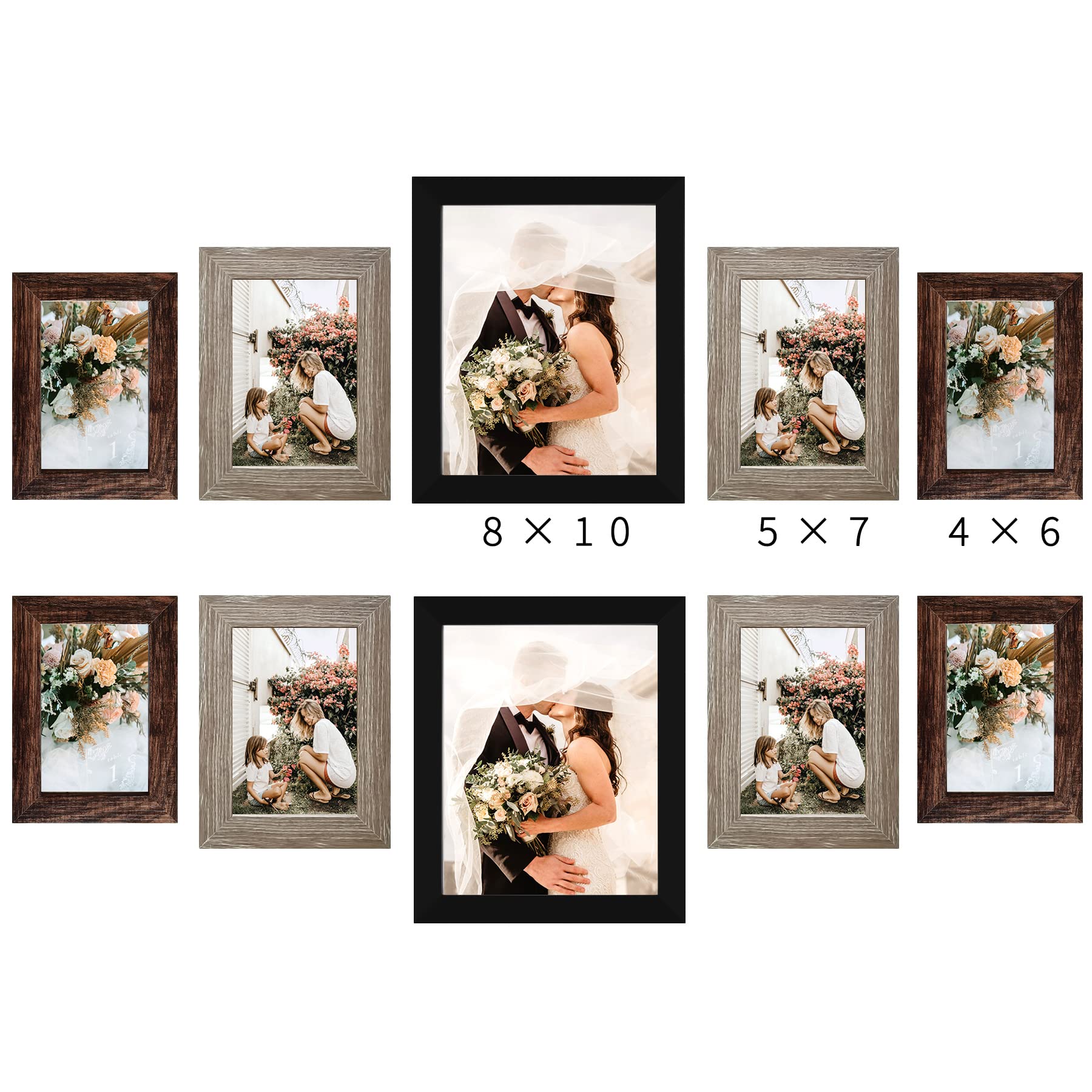 LUCKYLIFE tabletop display on shelf illustrating versatile vertical and horizontal use