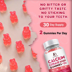LUCNVEM open bottle with gummies spilling for easy daily dosing benefit