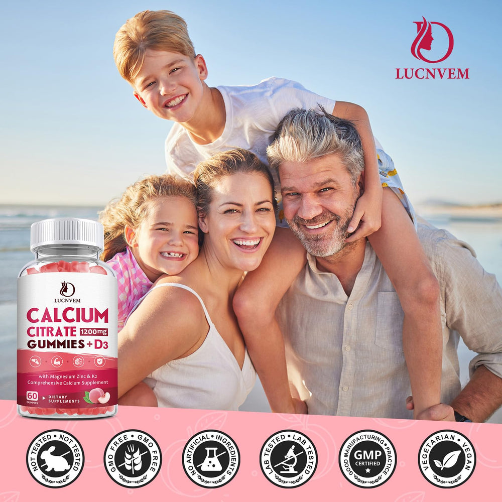 LUCNVEM gummies on a breakfast table to show convenient daily routine benefit