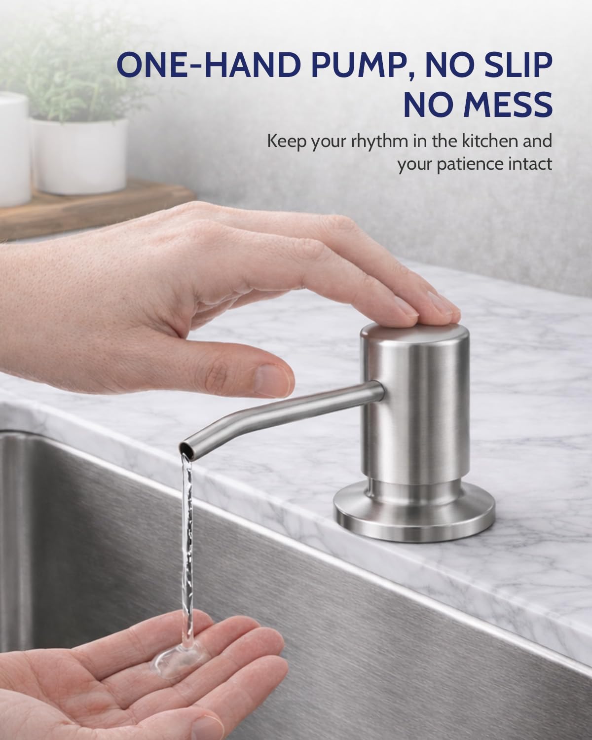 LUFEIDRA stainless internal waterway illustration resisting scale buildup