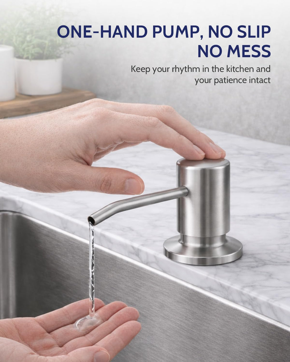 LUFEIDRA stainless internal waterway illustration resisting scale buildup