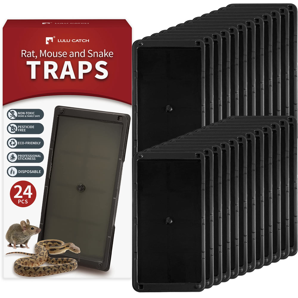 LULUCATCH front packaging showing multiple glue trap packs and features