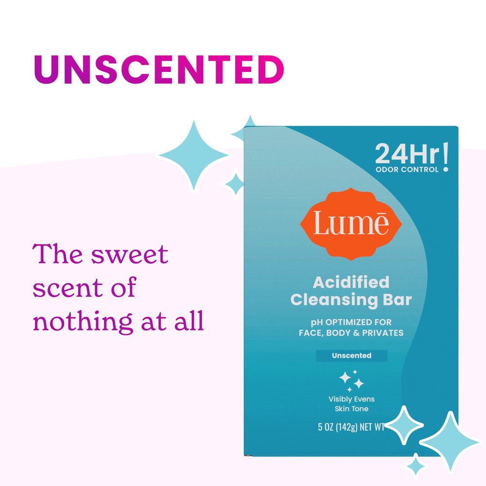 Lume bar on a soap dish showing dry storage and extended bar longevity benefit