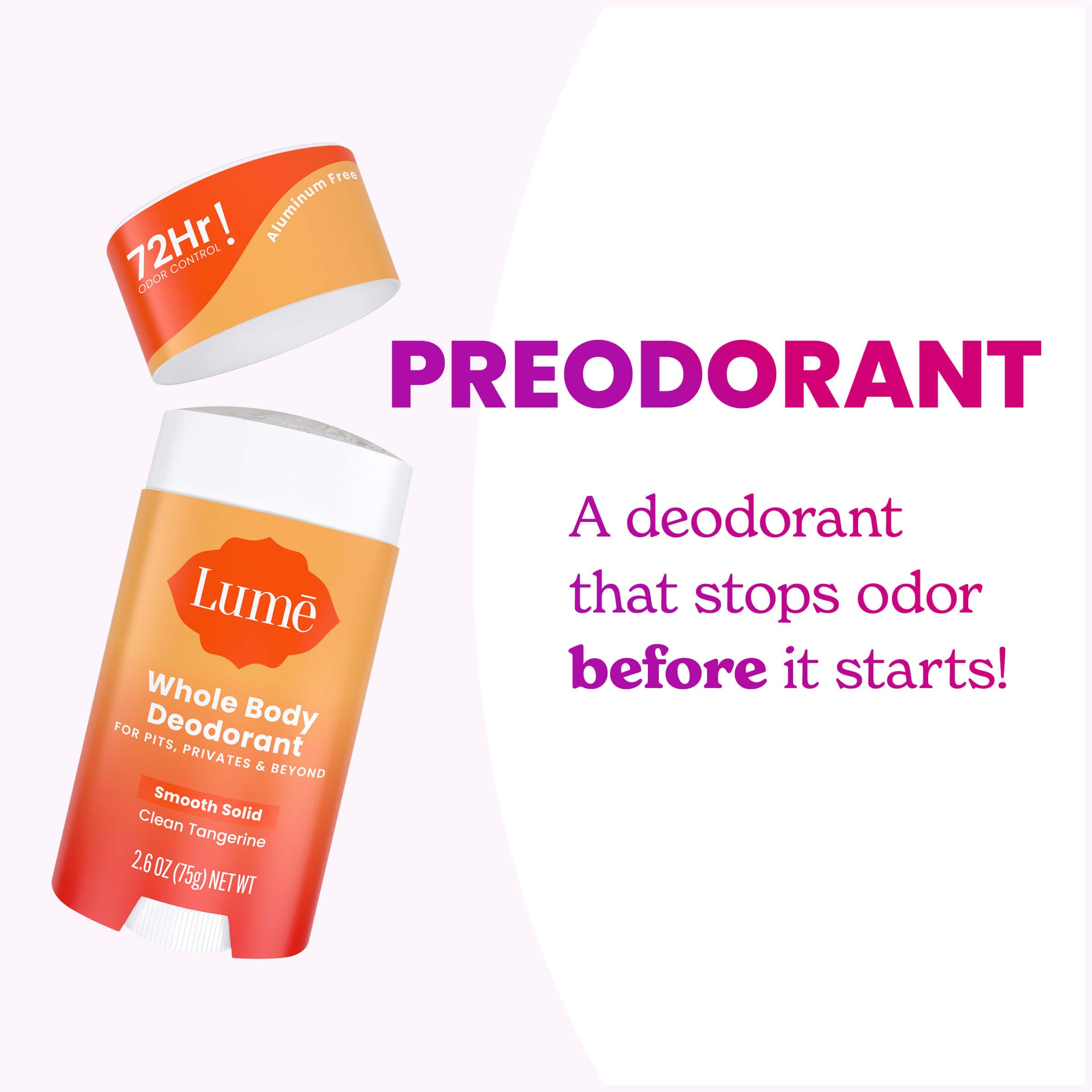 Lume cream applied to bikini area demonstrating gentle coverage benefit