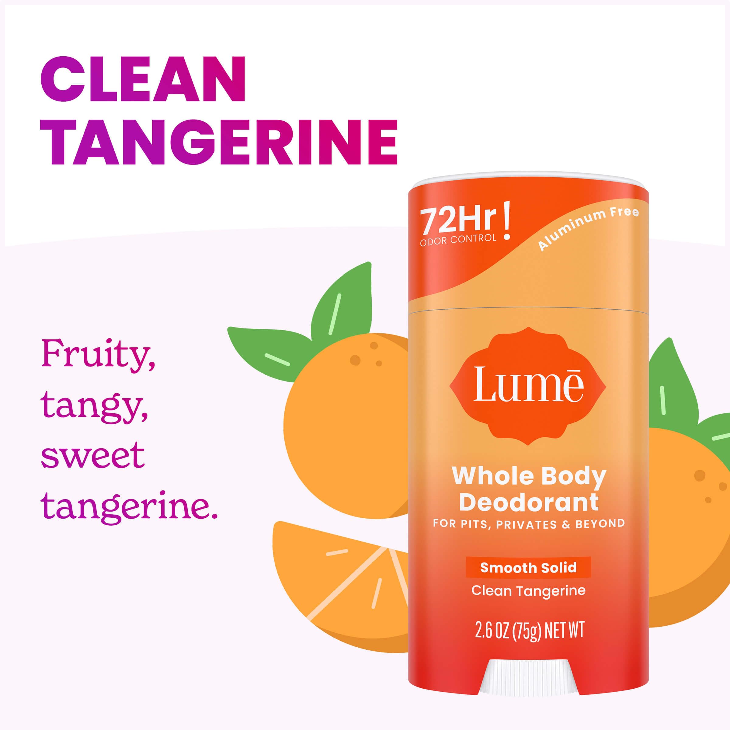 Lume invisible cream tube open showing creamy texture and precise application benefit