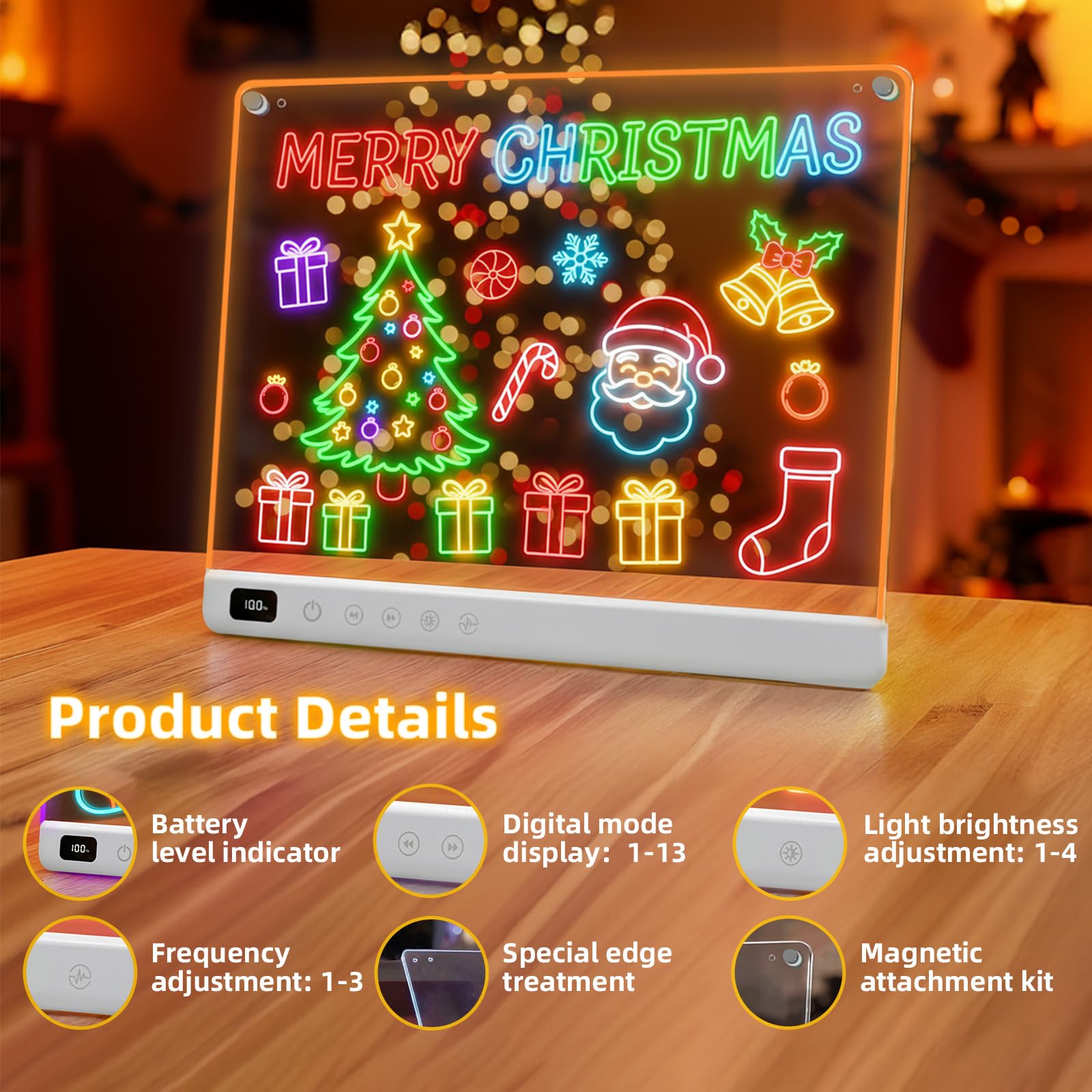 Lumiboard colored markers and accessories showing ready-to-use benefit