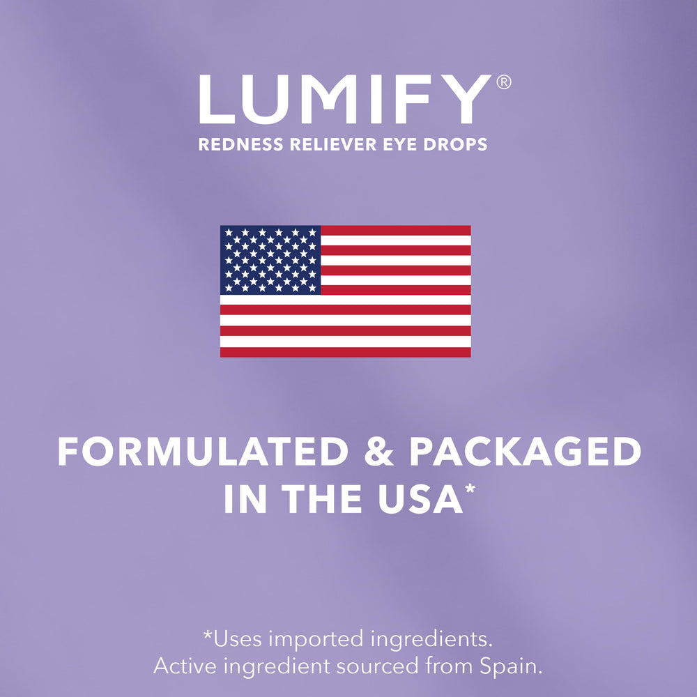 LUMIFY label and ingredients view highlighting FDA-approved formula