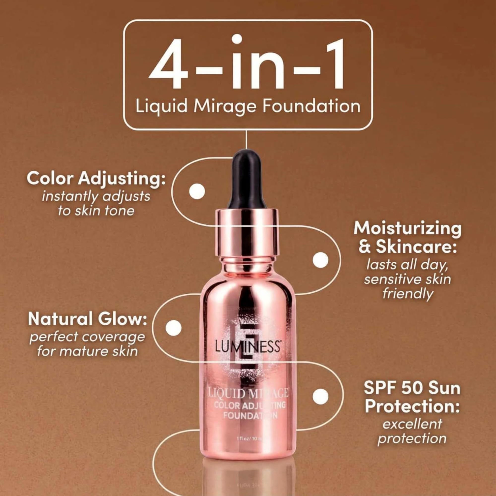 LUMINESS angled buffing brush in hand for precise blending and airbrushed finish