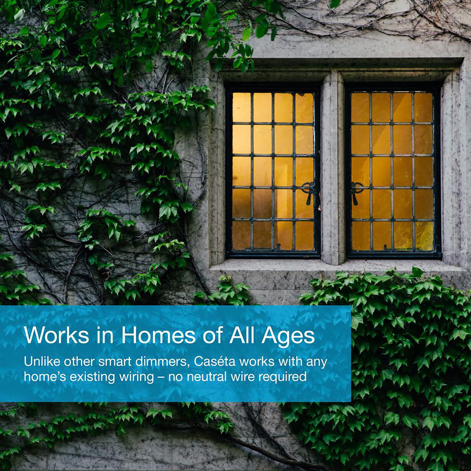 Lutron Caseta retail packaging and included switches showing what’s in the box