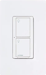 Lutron Caseta with Pico remote in use demonstrating wireless control and convenience