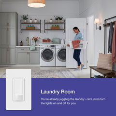 Lutron Maestro close-up of motion sensor lens, demonstrates sensitive motion detection benefit