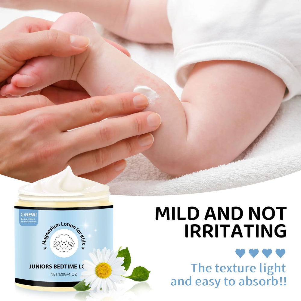 LUusmm being applied to child’s arm demonstrating soothing touch