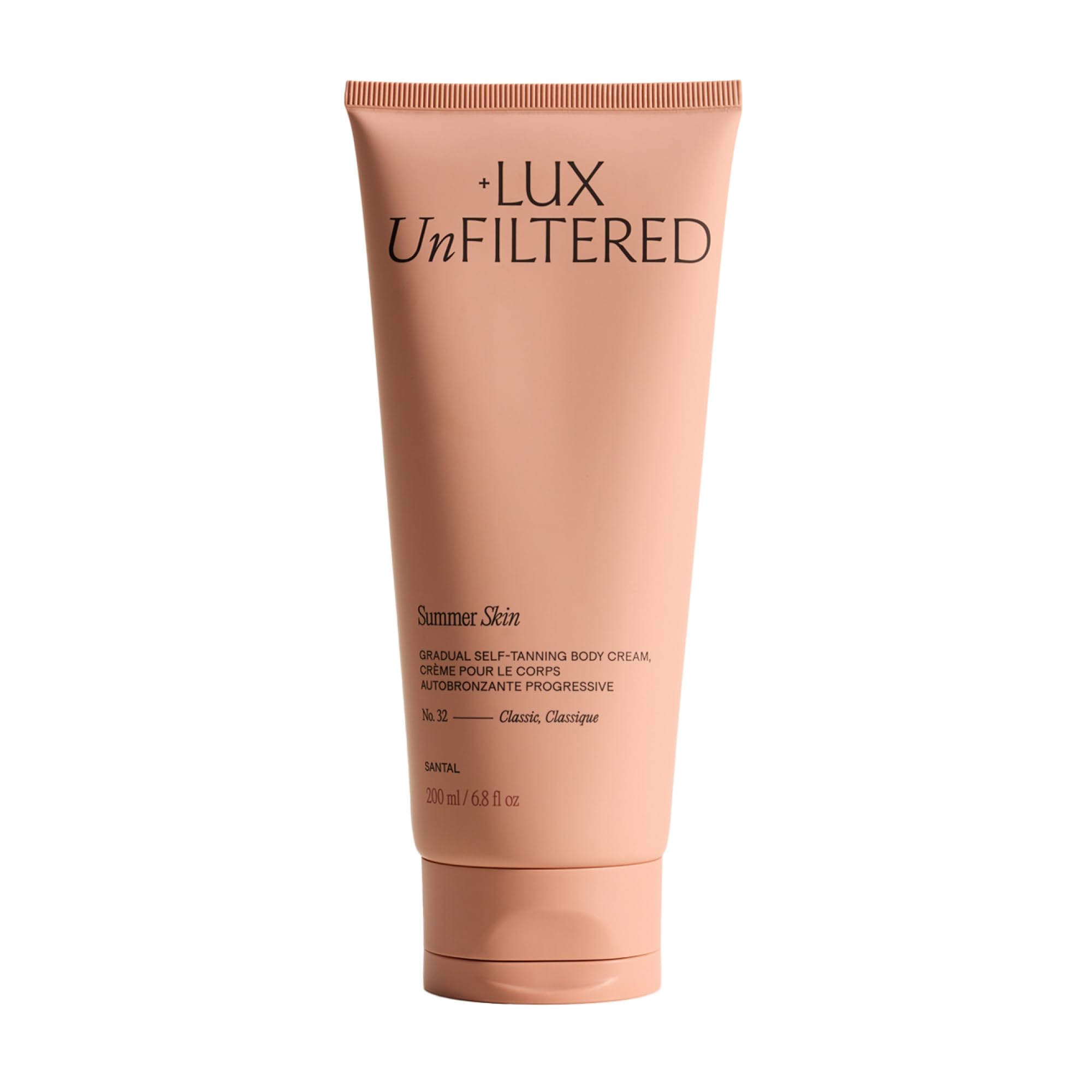 Lux Unfiltered front packaging showing bottle and branding for easy product ID and appeal