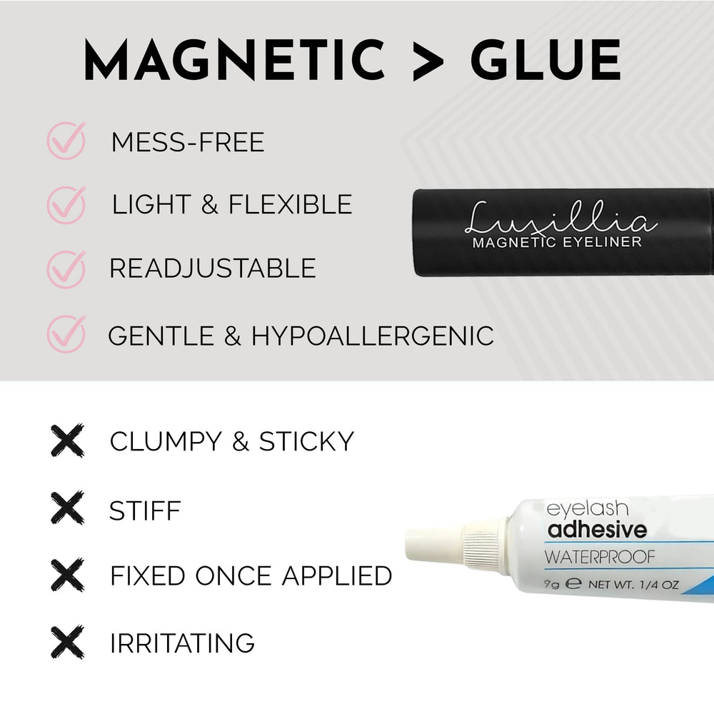 Luxillia applicator in hand demonstrating safe, controlled lash placement benefit