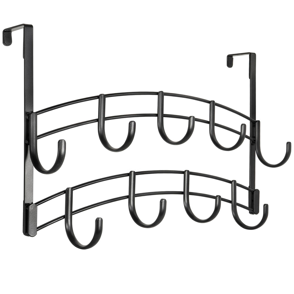 LYNK side profile installed on a closed door illustrating easy, tool-free mounting