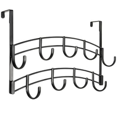 LYNK side profile installed on a closed door illustrating easy, tool-free mounting