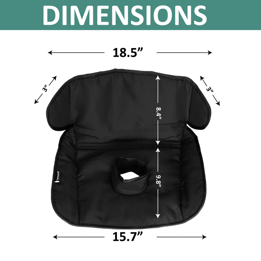 Lynmark folded compact for diaper bag showing easy portability benefit