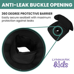 Lynmark middle buckle opening demonstration allowing harness access benefit