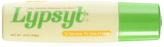 Lypsyl lip balm front packaging showing mint tube and quick-application benefit