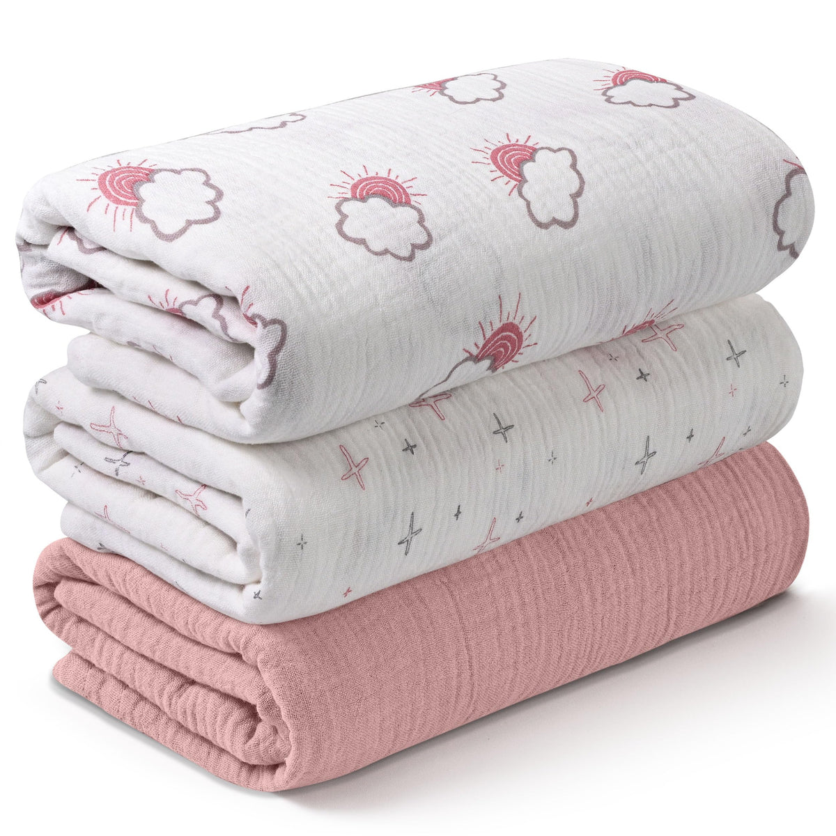 LYRICHOM BABY front packaging of 3-pack clouds and stars, practical gift