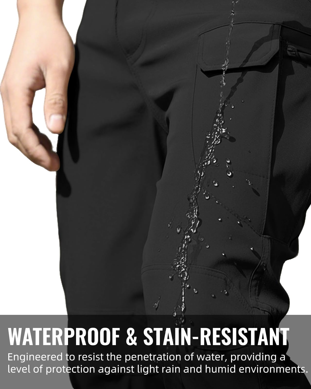 LYRXXX reinforced knee stitching demonstrating durability for rugged use