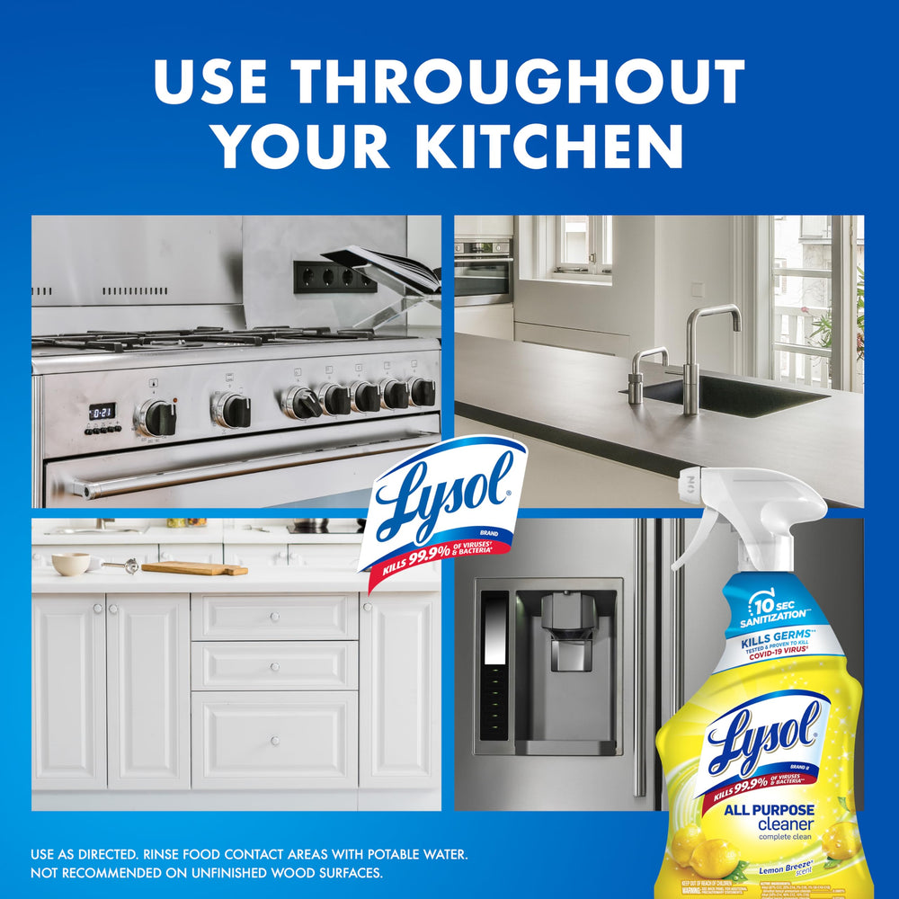 Lysol in a bathroom lifestyle scene delivering fresh scent and surface sanitation