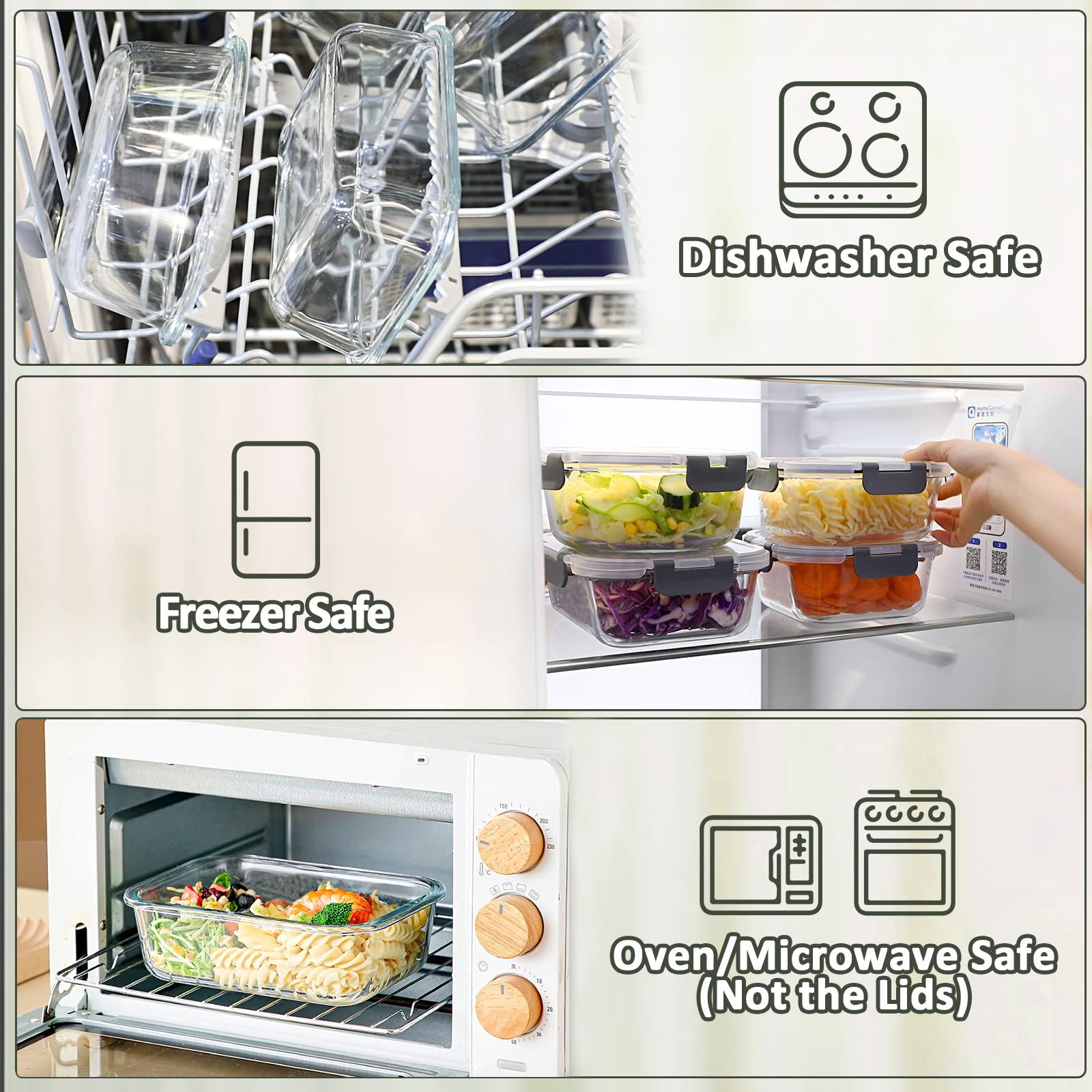 M MCIRCO borosilicate glass detail highlighting durable heat-safe construction