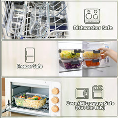 M MCIRCO borosilicate glass detail highlighting durable heat-safe construction
