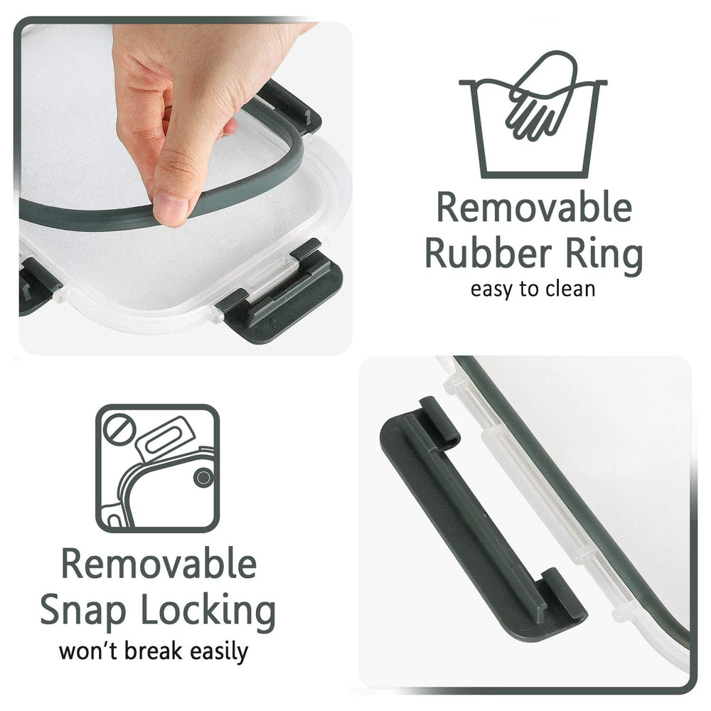 M MCIRCO snap-lock lid detail showing secure locking for transport